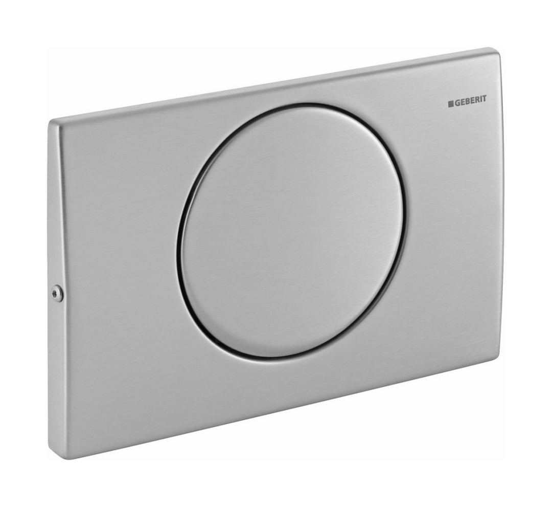 Geberit Mambo botón de descarga para WC acero 115.751.00.1