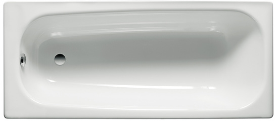 Roca Contesa bañera rectangular 120x70 cm blanco A212106001