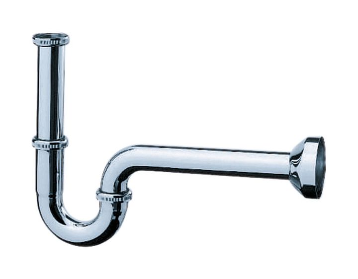 Hansgrohe sifón de lavabo tubular cromo 53010000