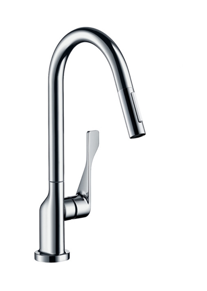 Axor Citterio grifo de cocina de pie acero inoxidable 39835800