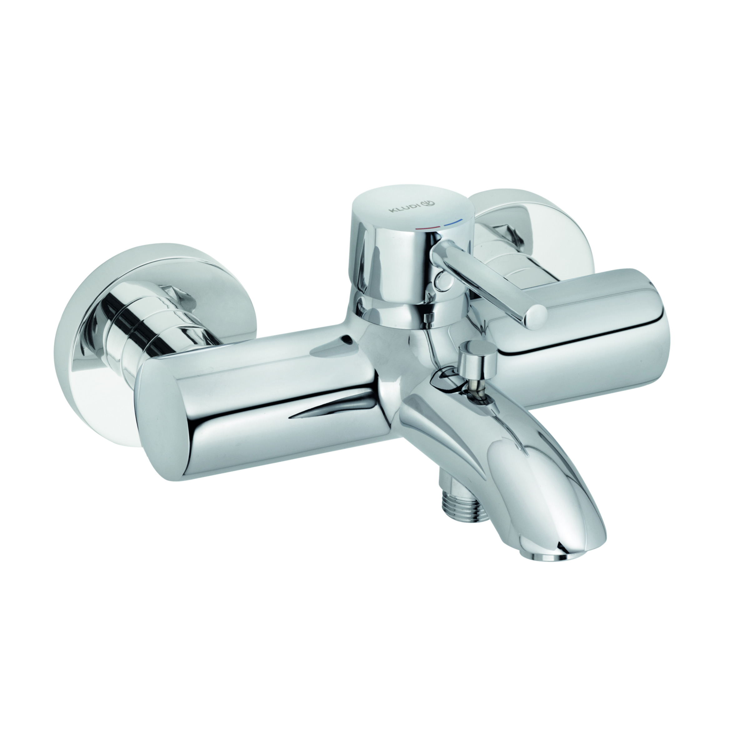 Kludi Bozz grifo de bañera y ducha a pared cromo 386910576