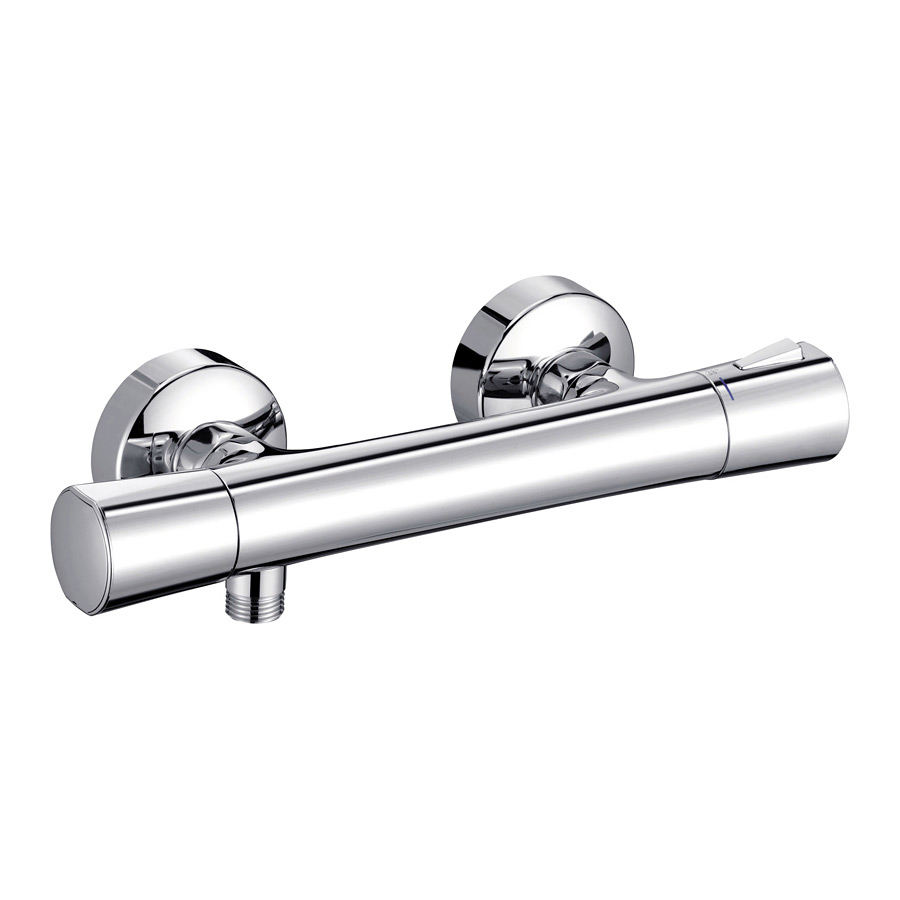 Kludi Zenta grifo para ducha a pared con termostato cromo 351000538