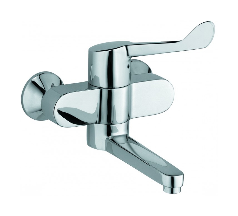 Kludi Medi Care grifo para lavabo a pared cromo 349200524