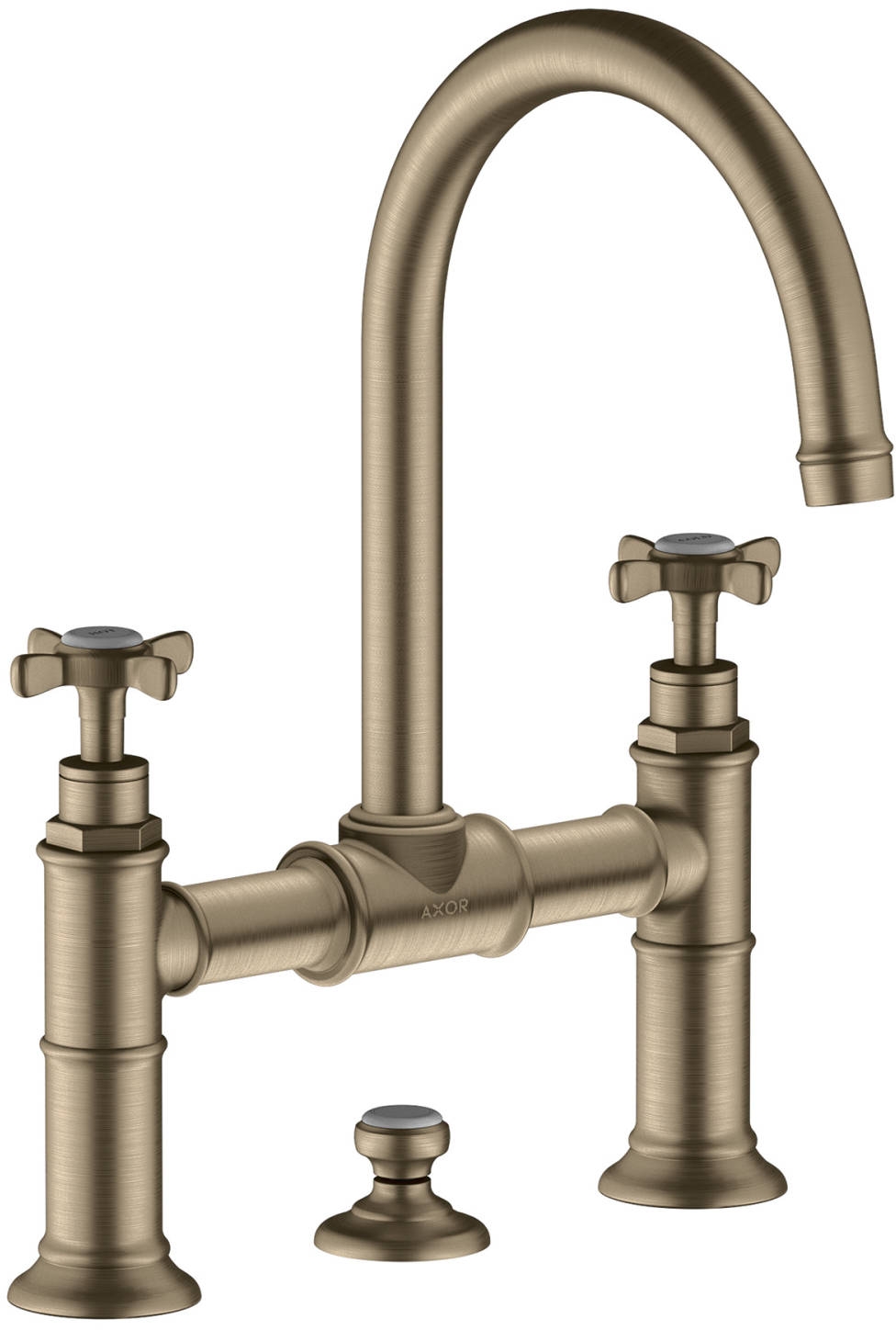 Axor Montreux grifo para lavabo de pie níquel 16510820