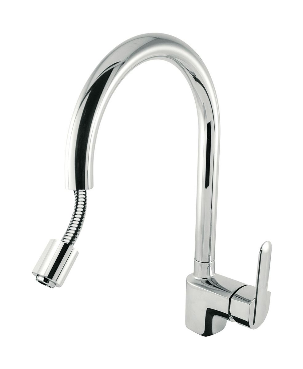 Tres Selection grifo de cocina de pie cromo 1.14.444