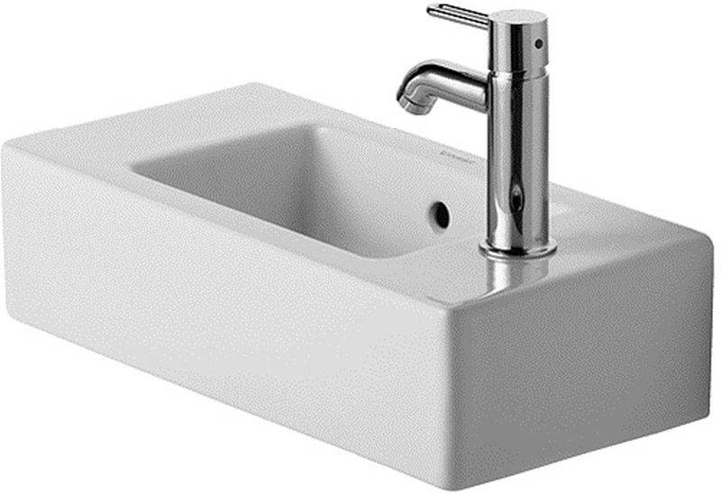 Duravit Vero lavabo 50x25 cm rectangular para mueble blanco 0703500008