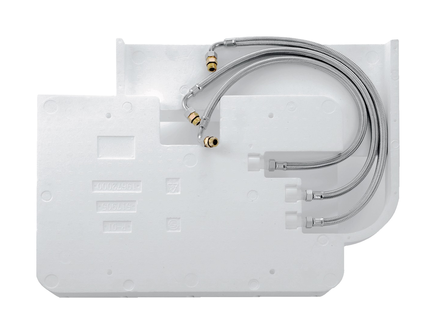 Hansgrohe Raindance elemento empotrado en techo blanco 28414180
