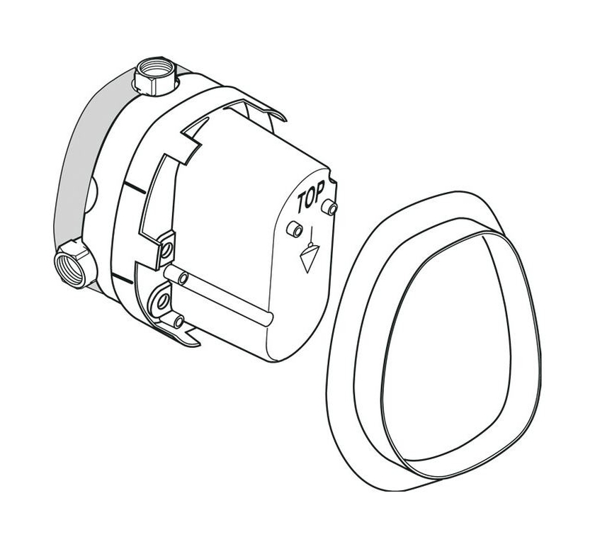 Ideal Standard Marc Newson sistema empotrado para grifo A2353NU