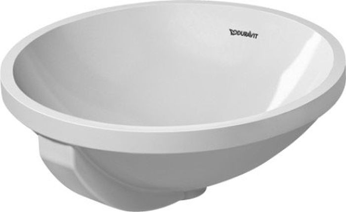 Duravit Architec lavabo 40x40 cm circular bajo encimera blanco 0468400000