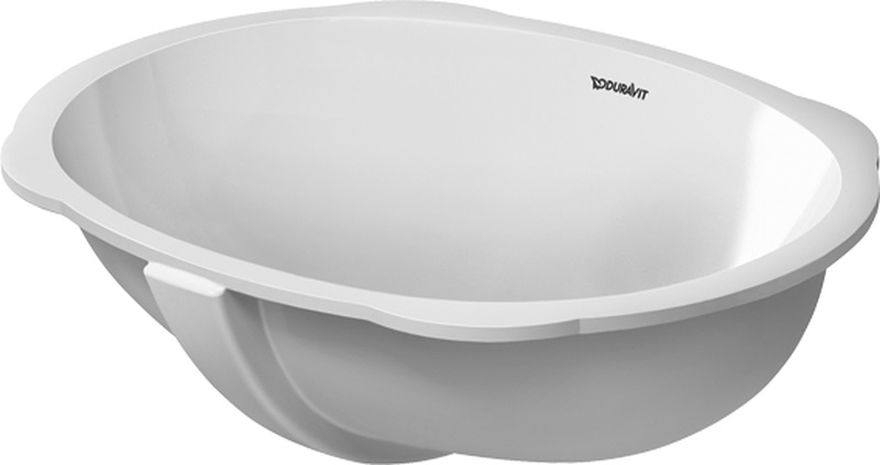Duravit Santosa lavabo 51x37.5 cm oval bajo encimera blanco 0466510000