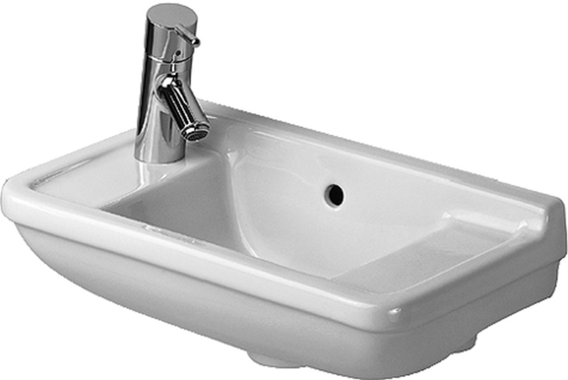 Duravit Starck 3 lavabo 50x26 cm rectangular clásico blanco 0751500000