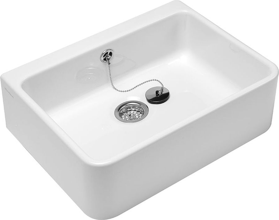 Villeroy & Boch O.Novo fregadero de cerámica 49.5x40.5 cm blanco 63210001