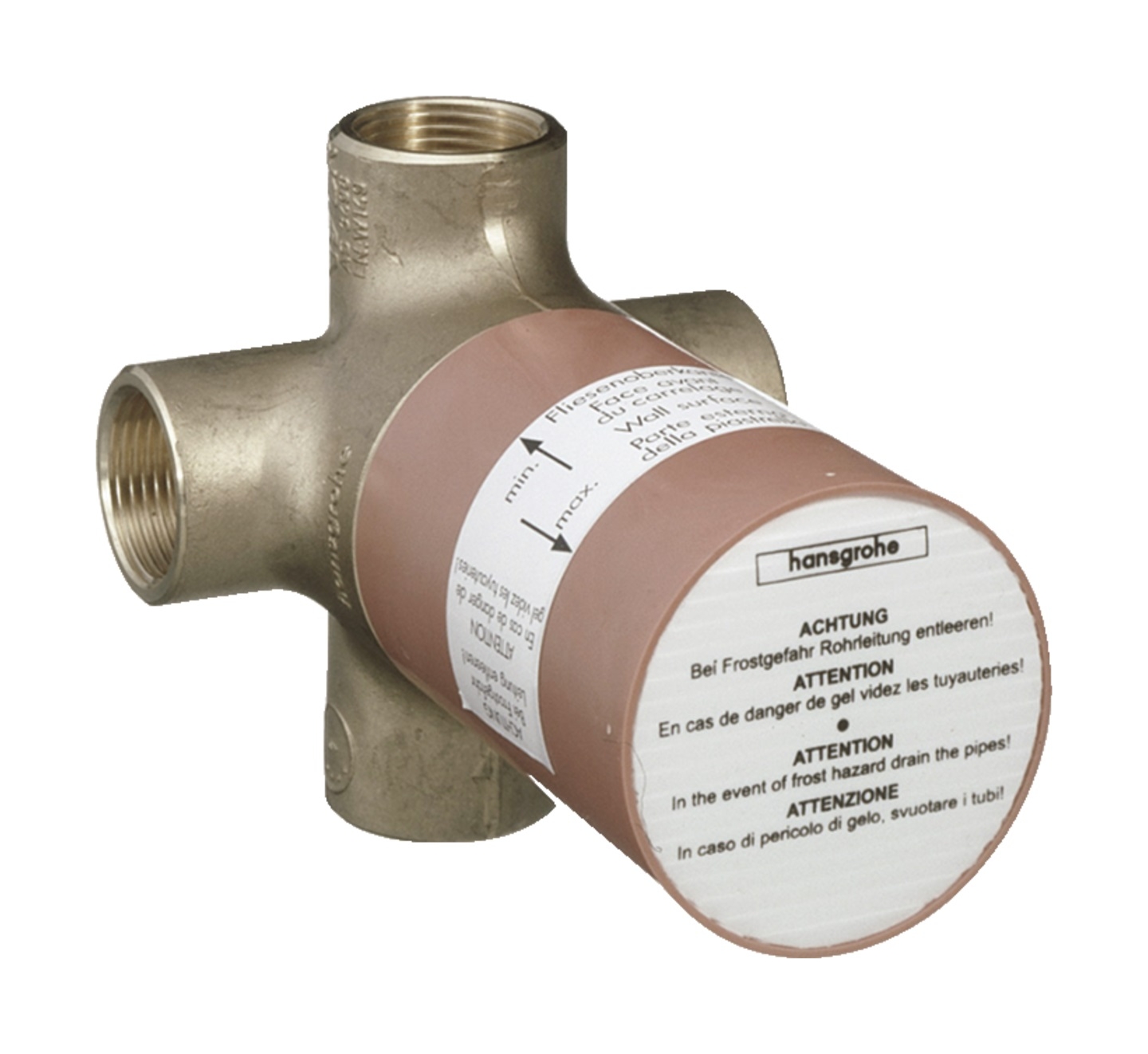 Hansgrohe Quattro desviador empotrado de 4 vías 15930180