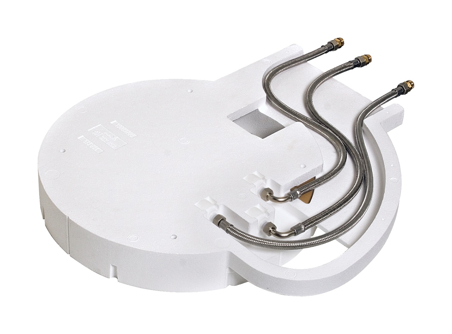 Hansgrohe Raindance elemento empotrado en techo blanco 28412180