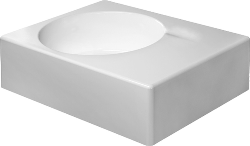 Duravit Design Classics lavabo 61.5x46 cm rectangular clásico-para mueble blanco 0684600011