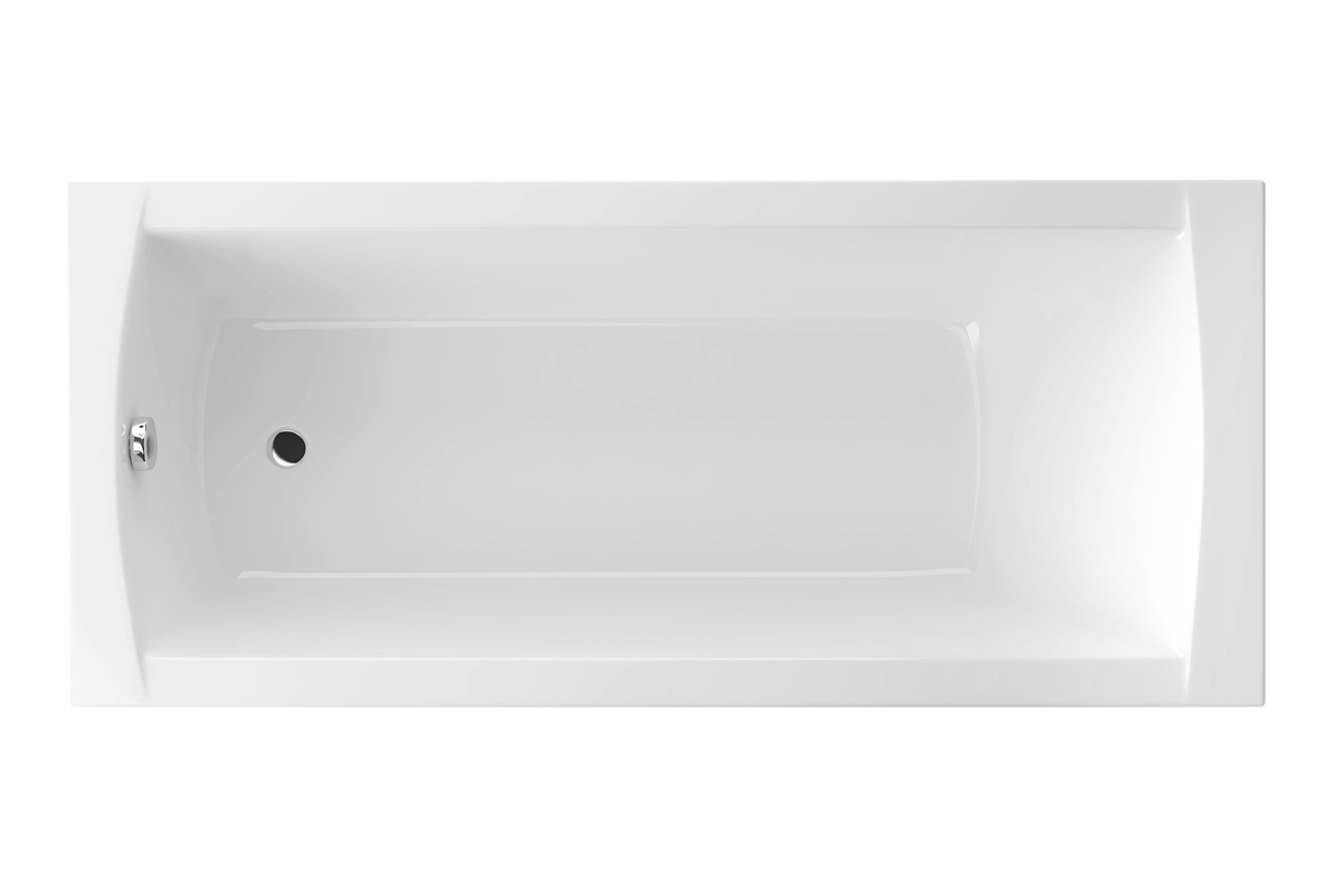 Excellent Aquaria bañera rectangular 160x70.5 cm blanco WAEX.AQU16WH