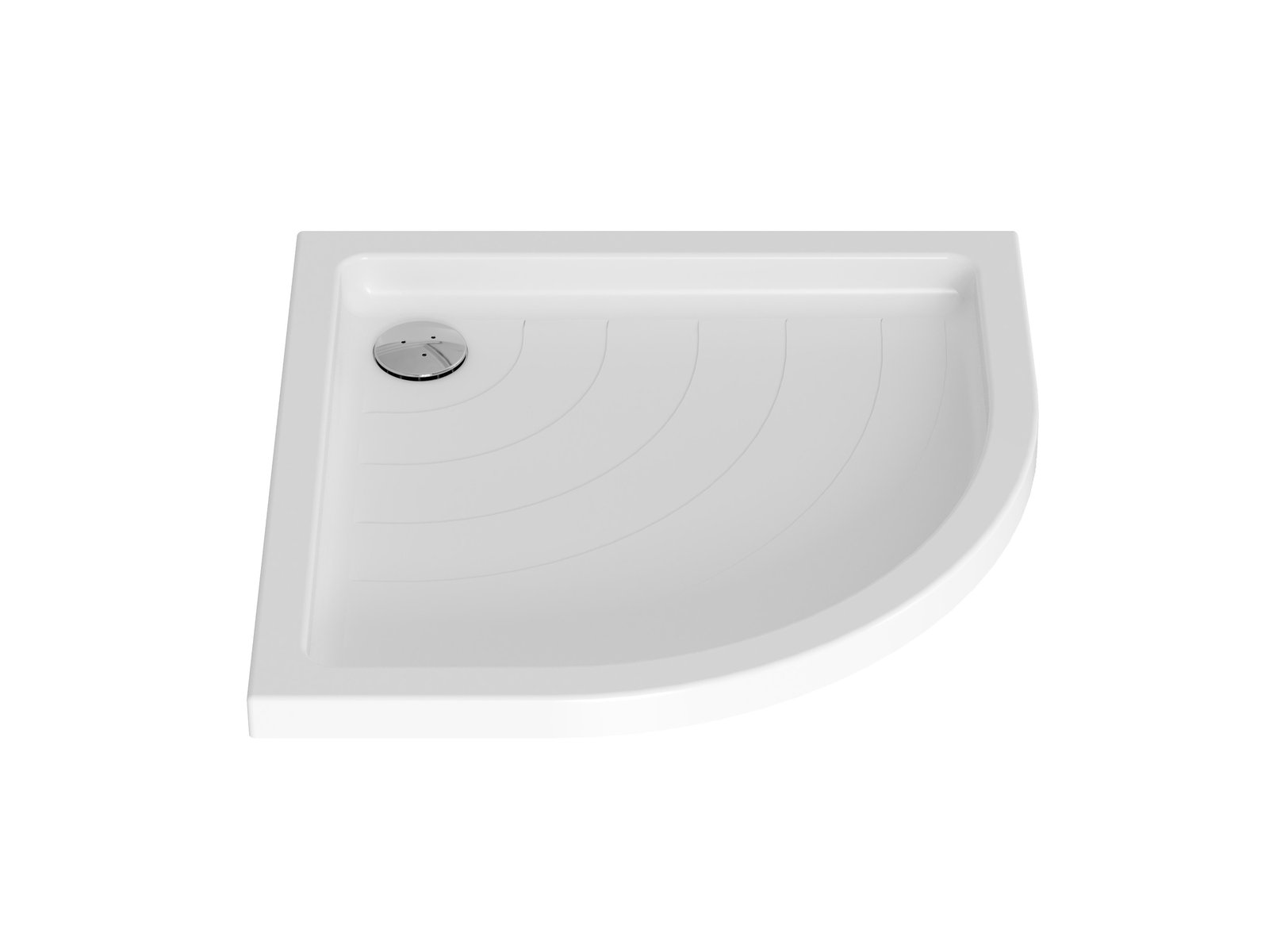 Ravak Ronda plato de ducha semicircular 90x90 cm blanco A217001220