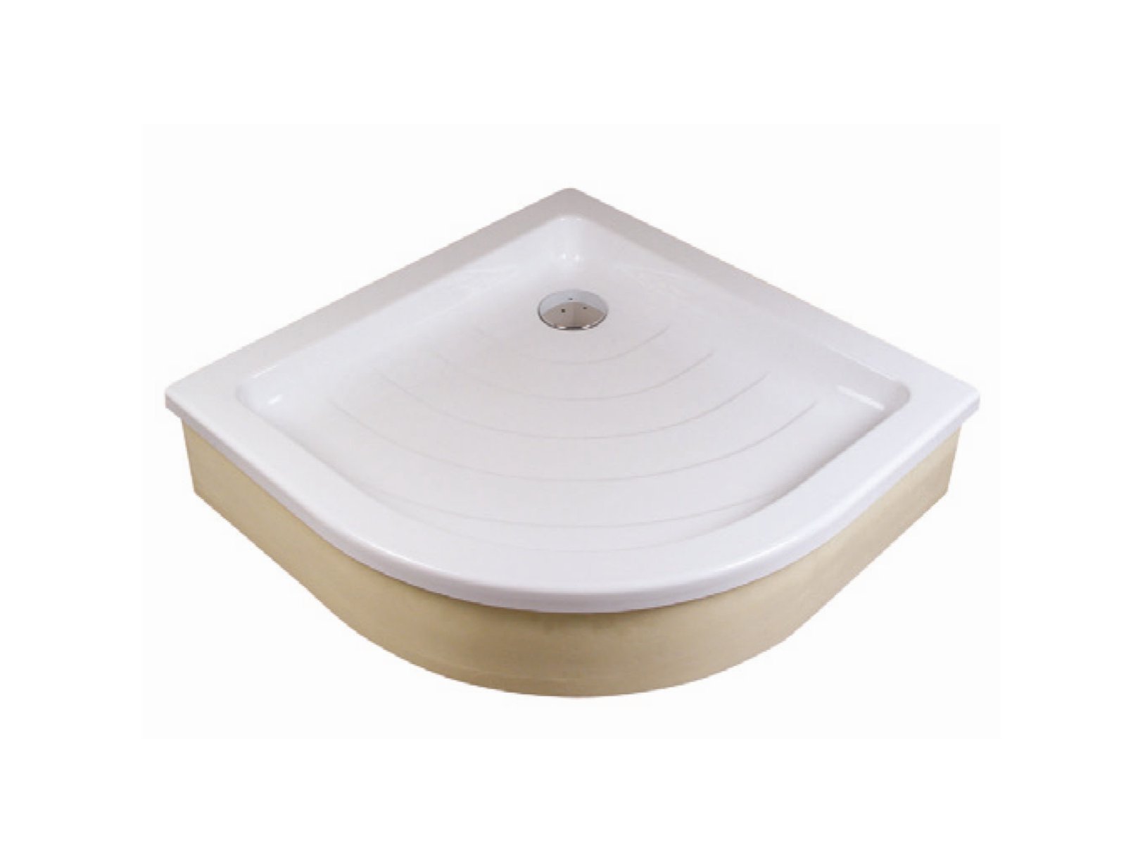 Ravak Ronda plato de ducha semicircular 90x90 cm blanco A207001320