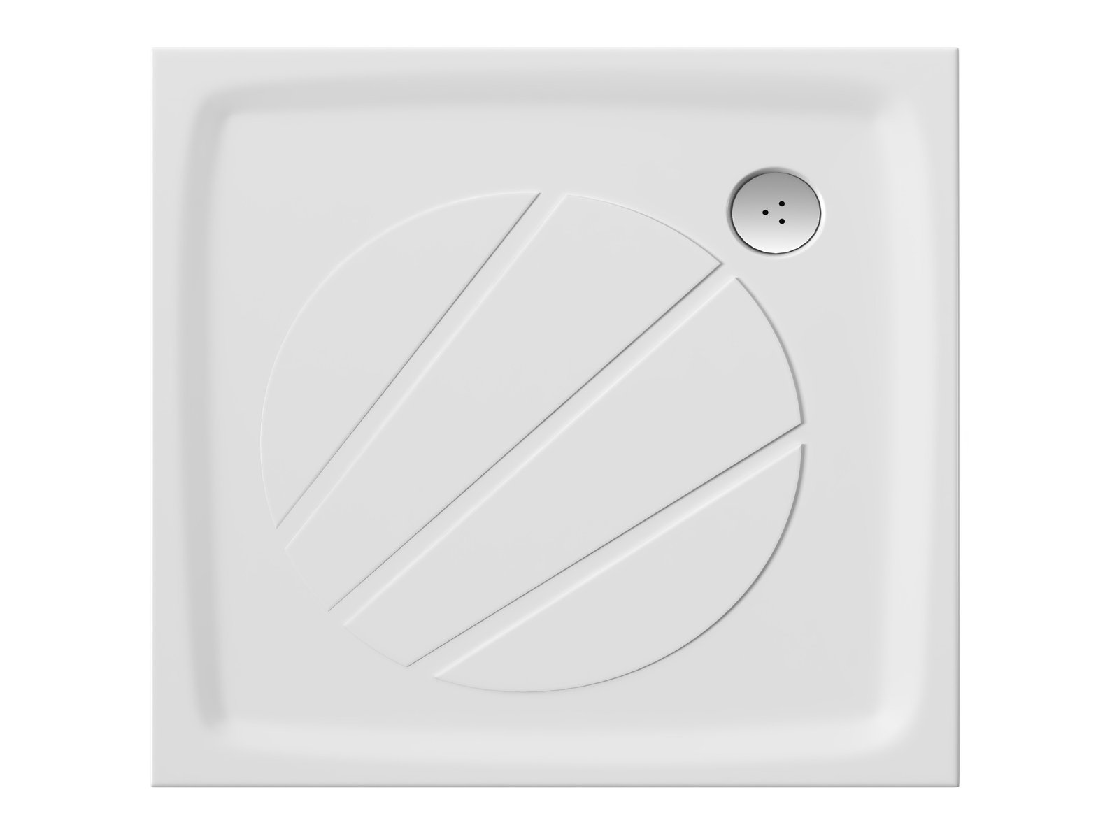 Ravak Perseus Pro plato de ducha cuadrado 90x90 cm blanco XA037701010