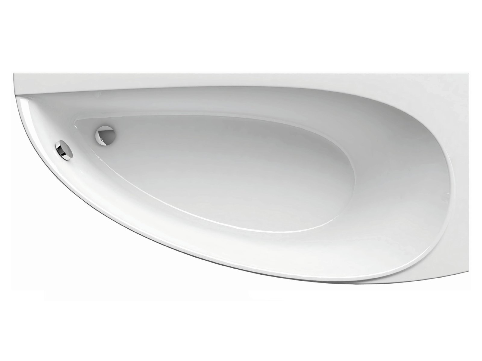 Ravak Avocado bañera de esquina 150x75 cm derecha blanco CS01000000