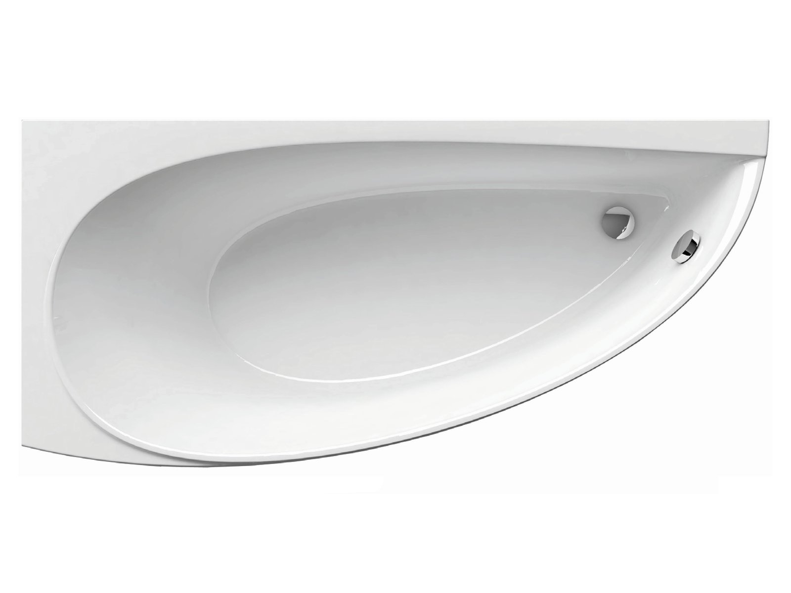 Ravak Avocado bañera de esquina 150x75 cm izquierda blanco CT01000000