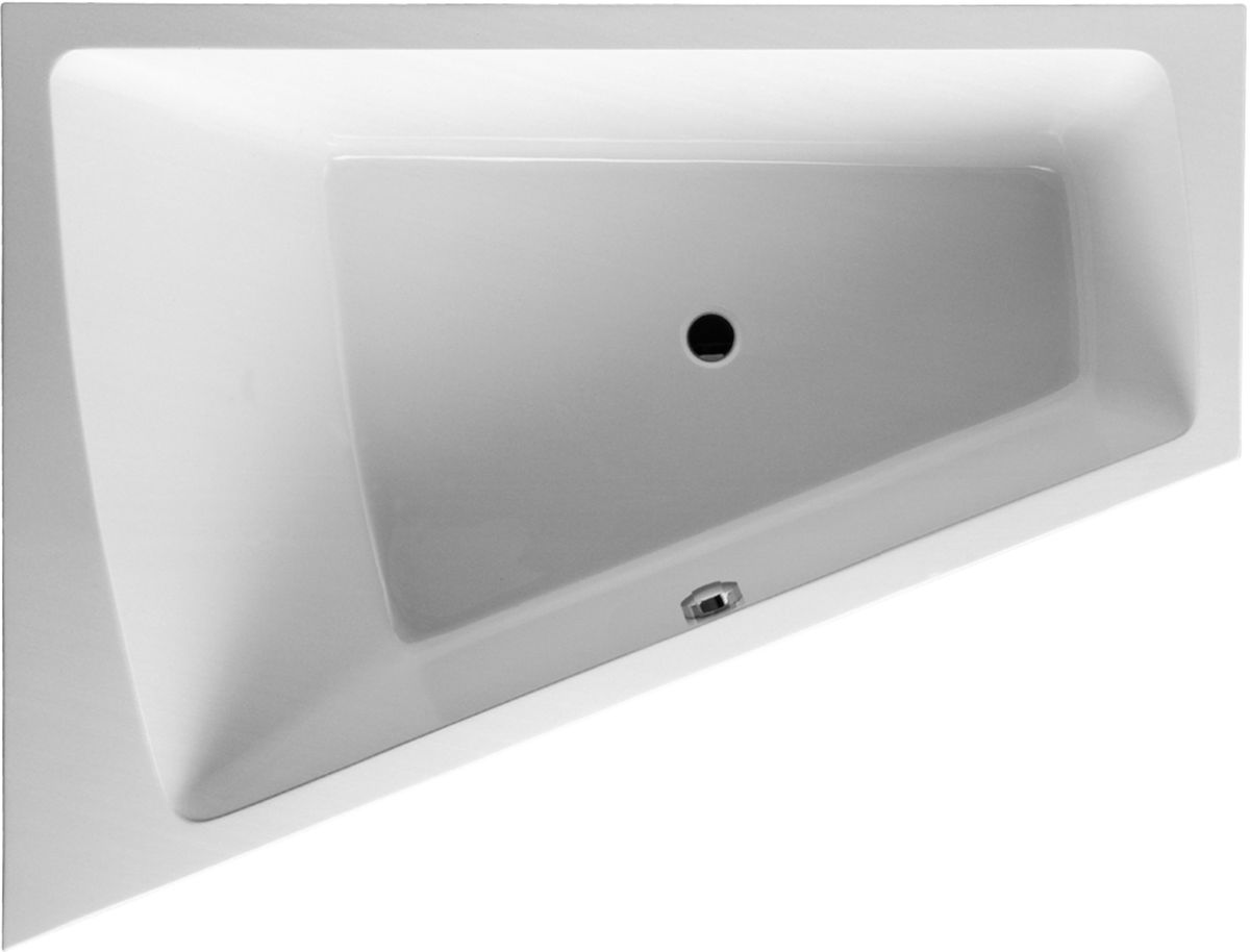 Duravit Paiova bañera de esquina 180x140 cm izquierda blanco 700216000000000