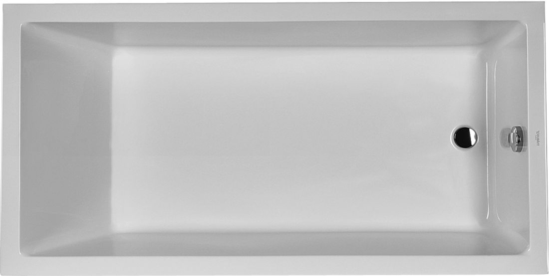 Duravit Starck bañera rectangular 180x90 cm blanco 700050000000000