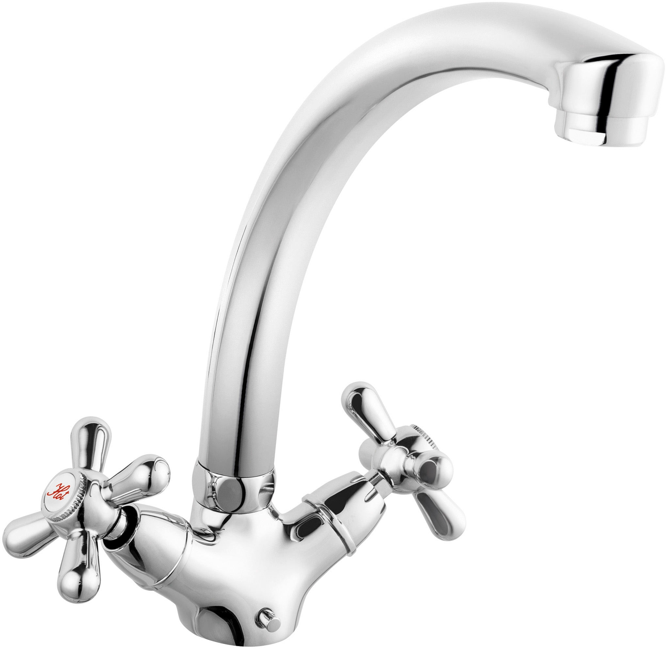 Ferro Retro New grifo de cocina de pie cromo XD4