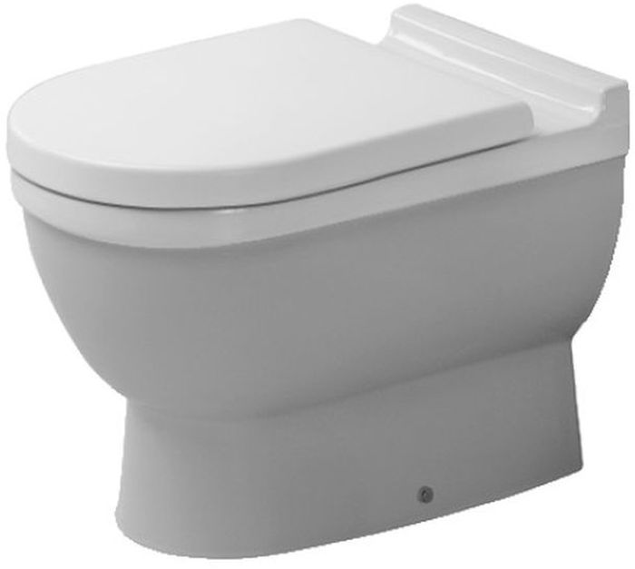 Duravit Starck 3 taza de inodoro de pie blanco 01240900001