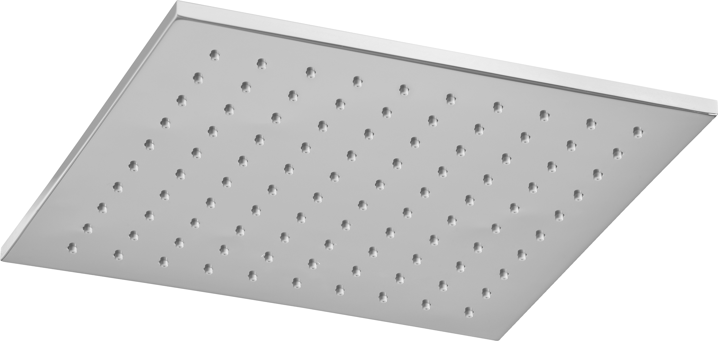 Omnires SlimLine ducha con efecto lluvia 25x25 cm cuadrada cromo WG225CR