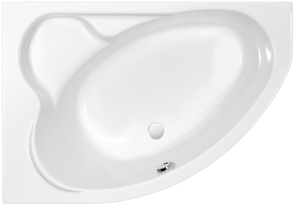 Cersanit Kaliope bañera de esquina 153x100 cm izquierda blanco S301-024