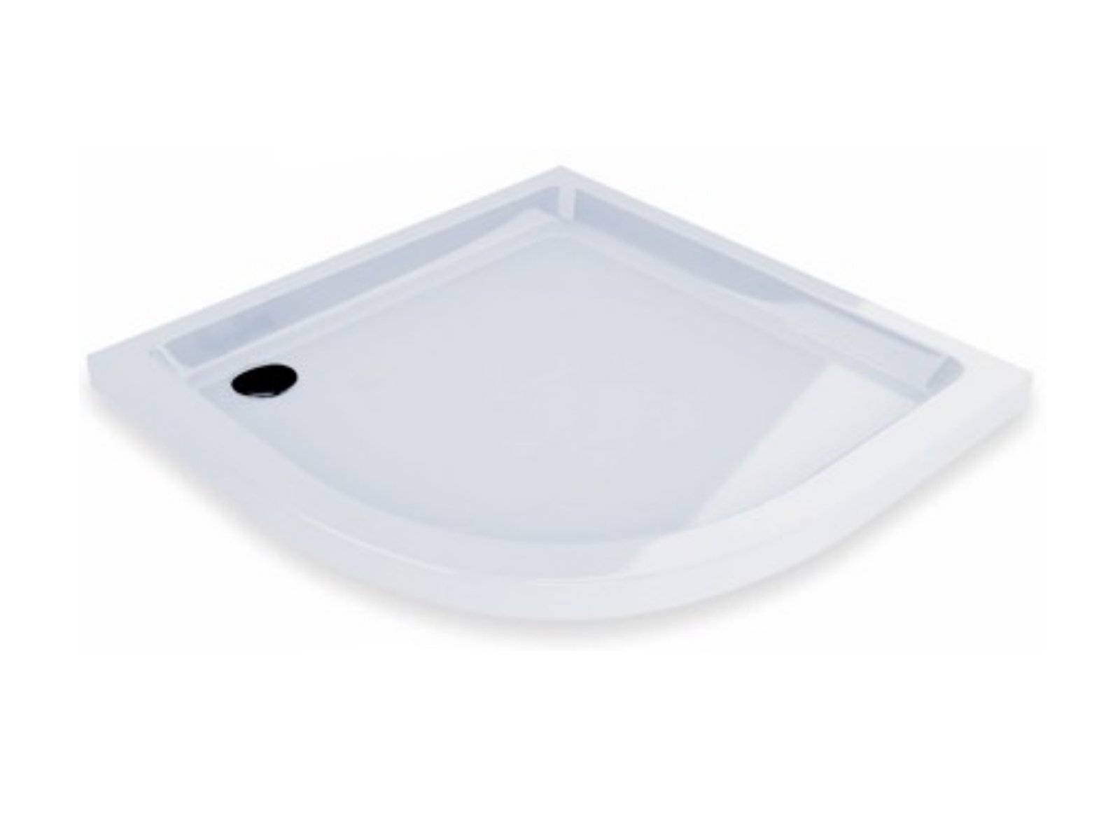 Ravak Ronda plato de ducha semicircular 80x80 cm blanco GPX2240129