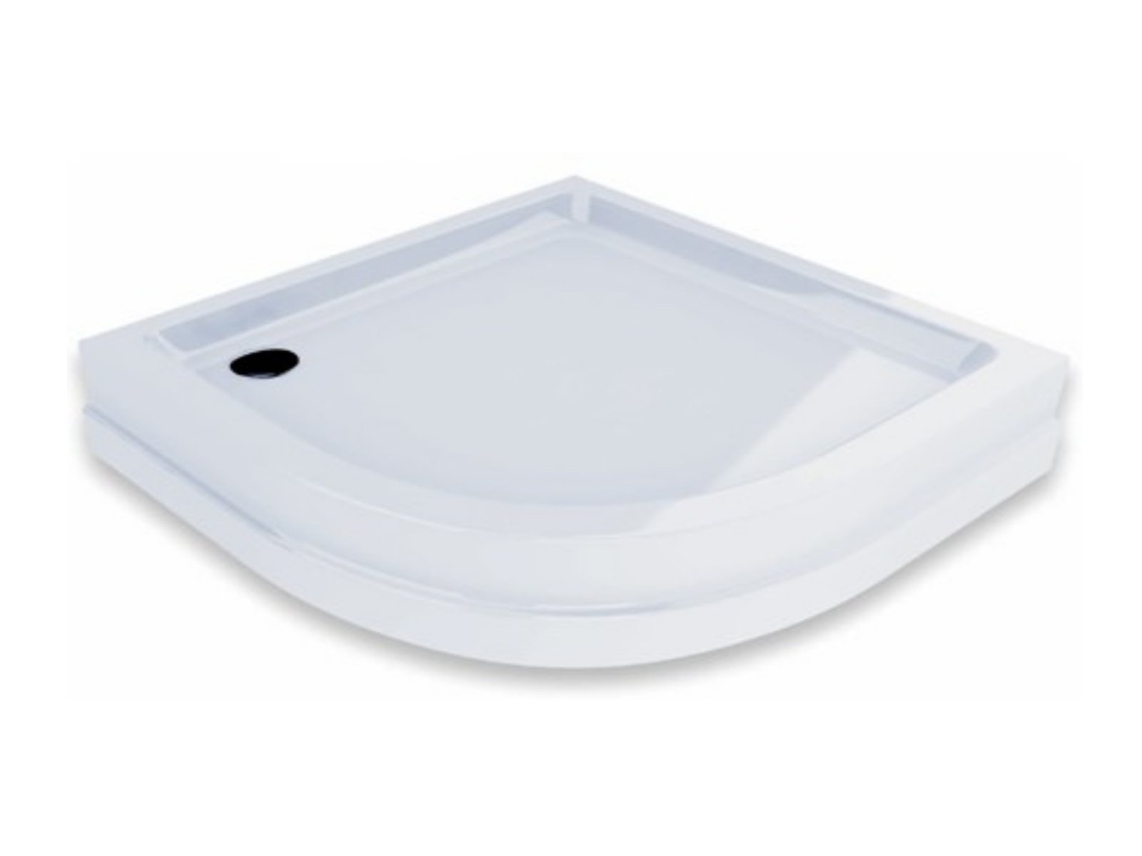 Ravak Ronda plato de ducha semicircular 80x80 cm blanco GPX2240131
