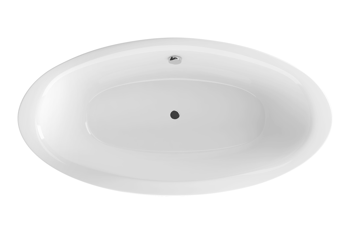 Excellent Lumina bañera ovalada 190x95.5 cm oval blanco WAEX.LUM19WH