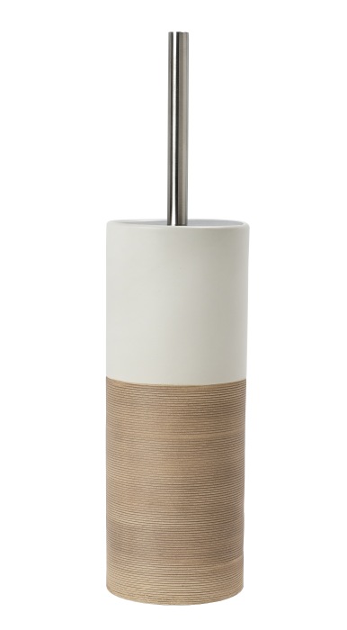Sealskin Doppio escobilla de baño apoyado cromo-cerámica 3618405.65