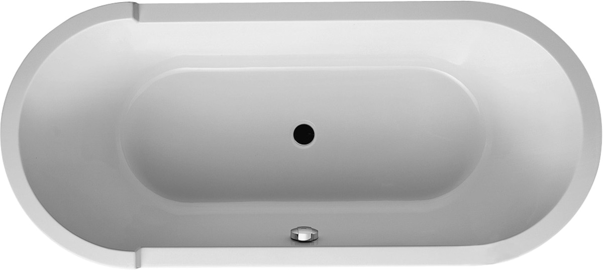 Duravit Starck bañera exenta 180x80 cm oval blanco 700010000000000