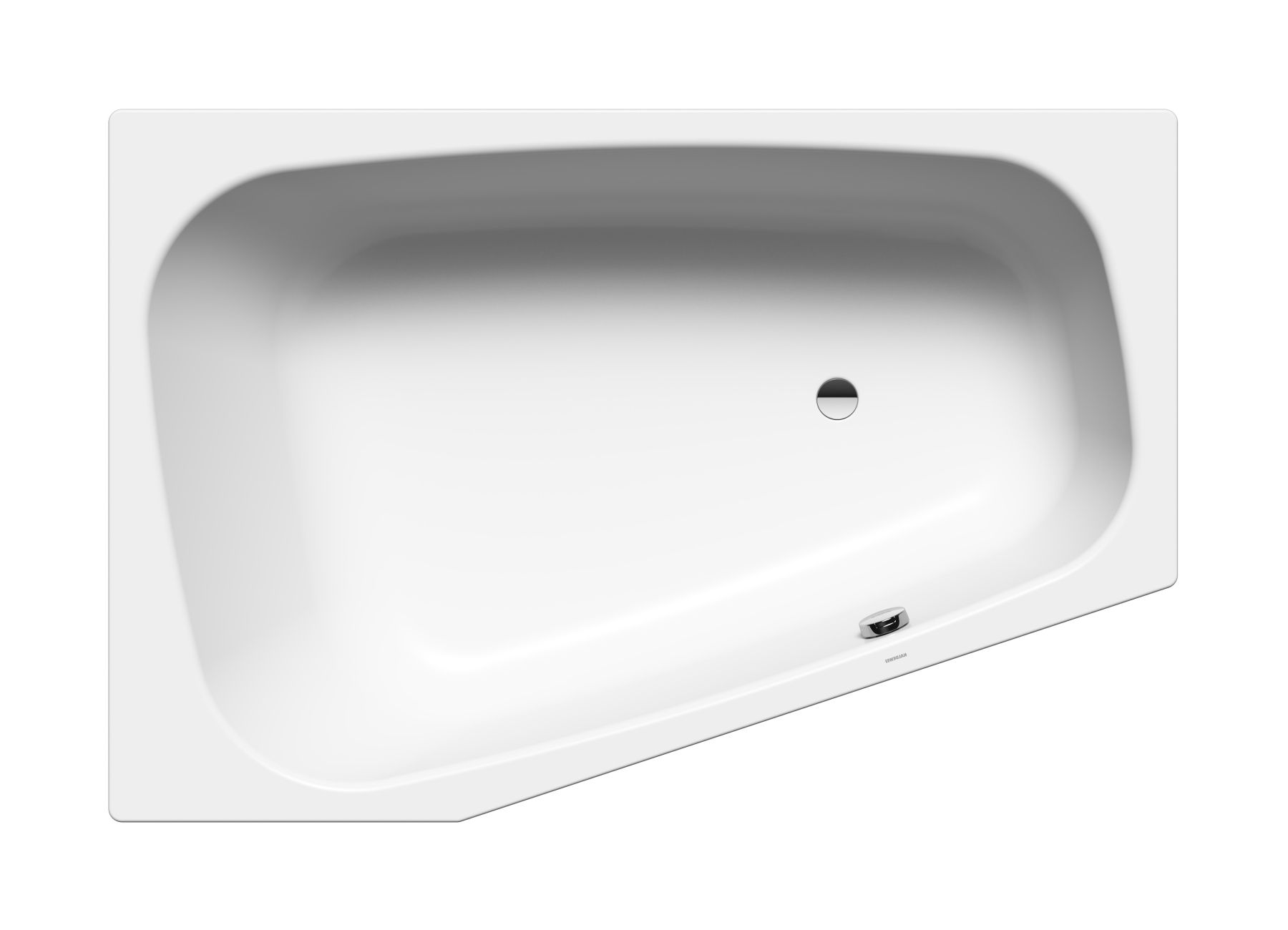 Kaldewei Plaza Duo bañera de esquina 180x120 cm izquierda blanco 237200010001
