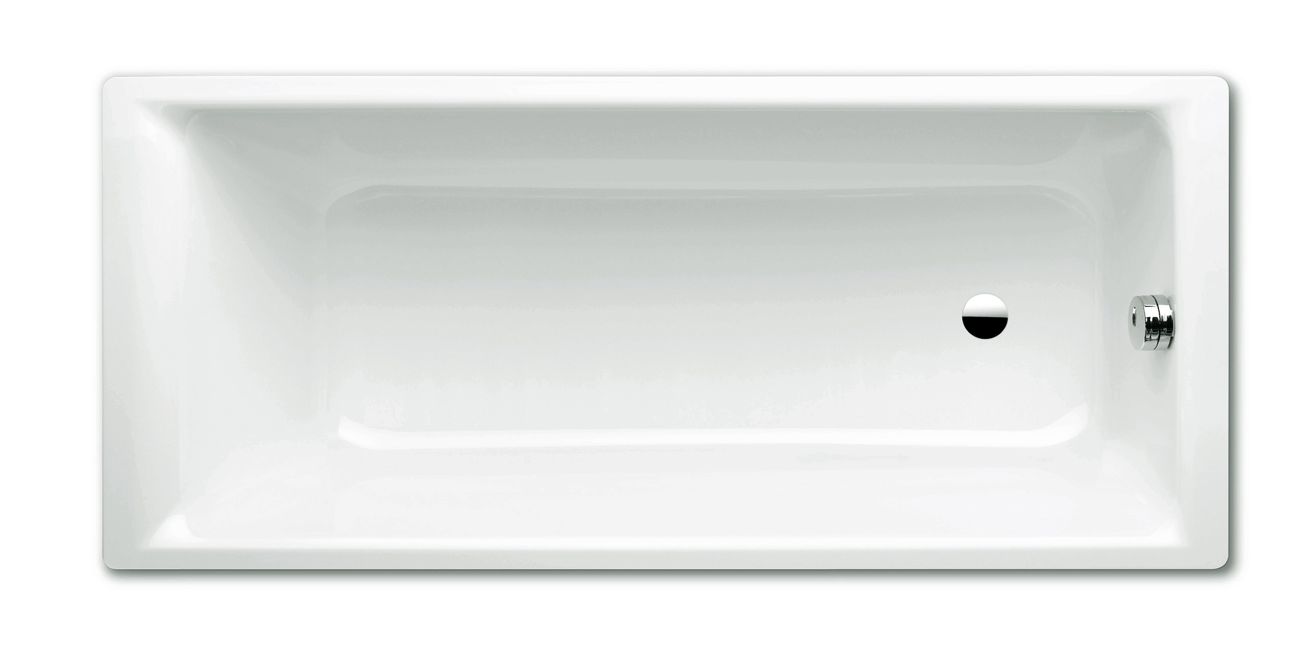 Kaldewei Puro bañera rectangular 180x80 cm blanco 256300010001