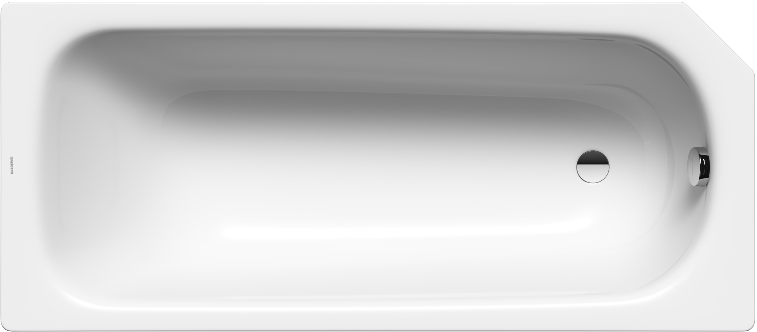 Kaldewei Saniform V1-V4 bañera rectangular 160x70 cm blanco 192300010001