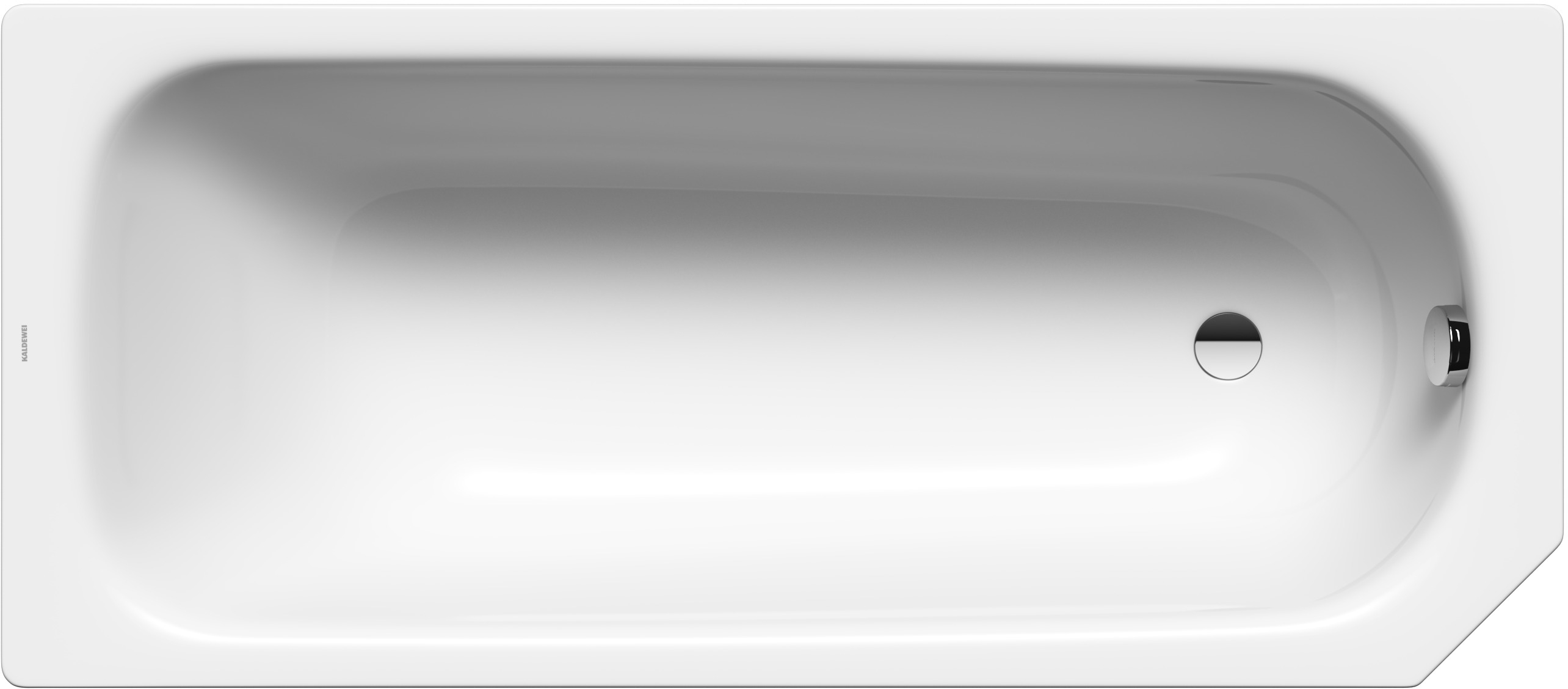 Kaldewei Saniform V1-V4 bañera rectangular 160x70 cm blanco 192400010001