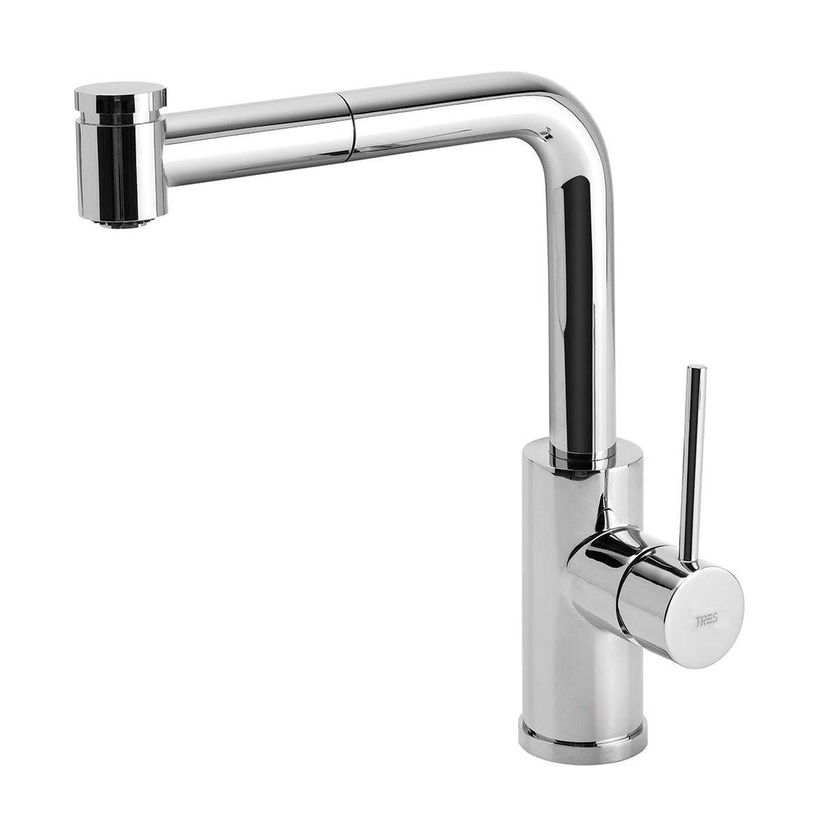 Tres Max-Tres grifo de cocina de pie cromo 1.62.438