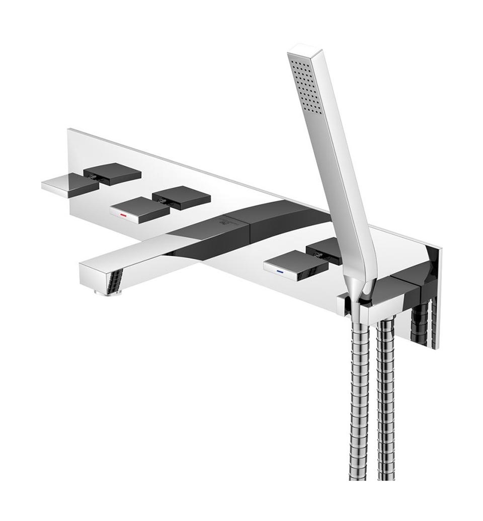 Steinberg 160 grifo de bañera y ducha empotrado cromo 1602692