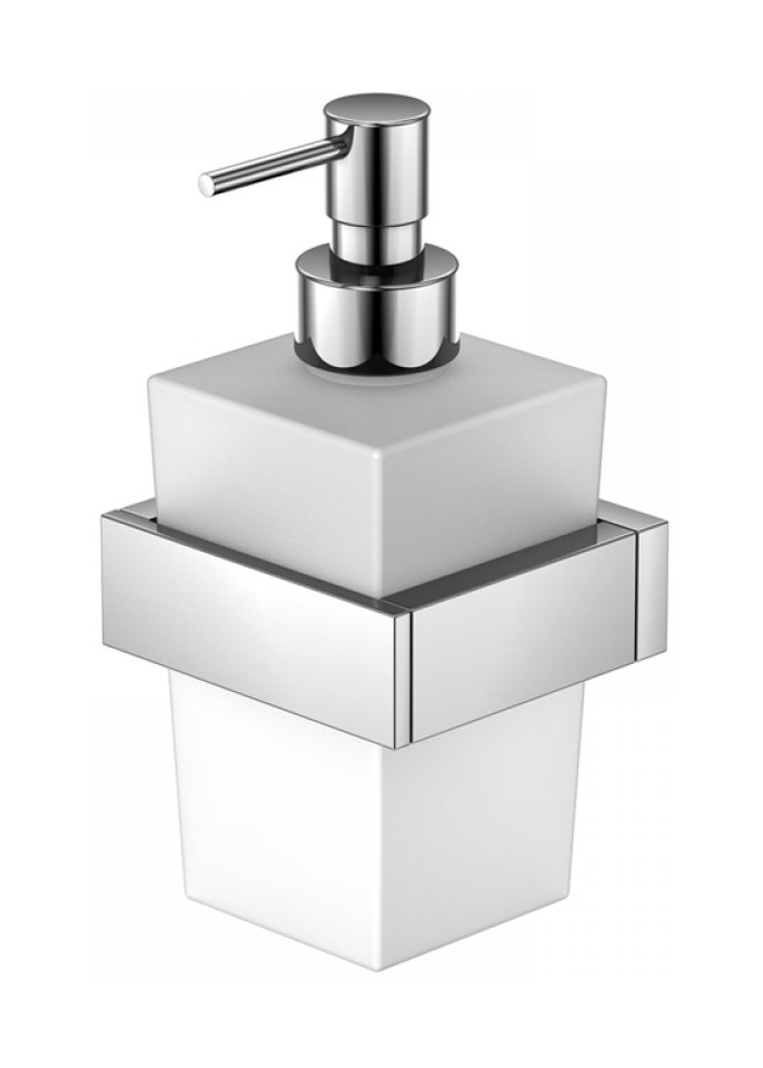 Steinberg 460 dispensador de jabón ml cromo-blanco-vidrio 4608001