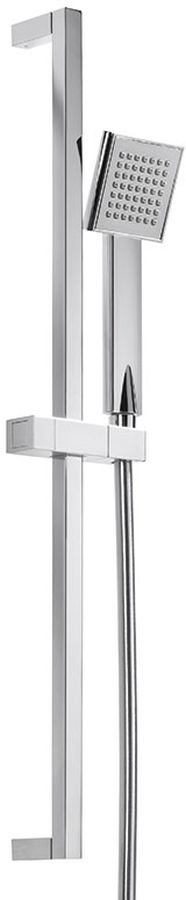 Tres Cuadro-Tres conjunto de ducha a pared cromo 1.34.522
