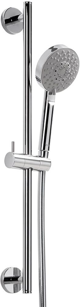 Tres Minimal conjunto de ducha a pared cromo 1.34.628