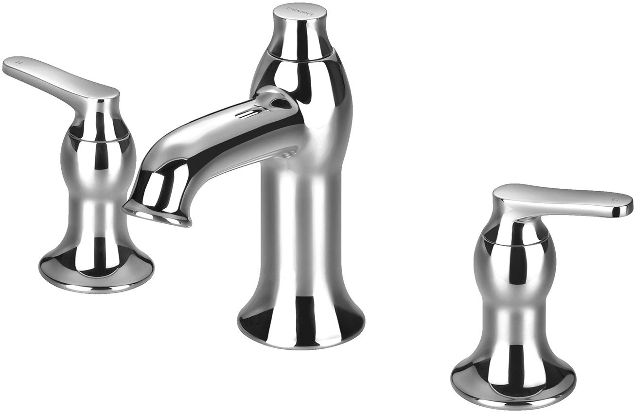 Omnires Art Deco grifo para lavabo de pie cromo AD5114CR