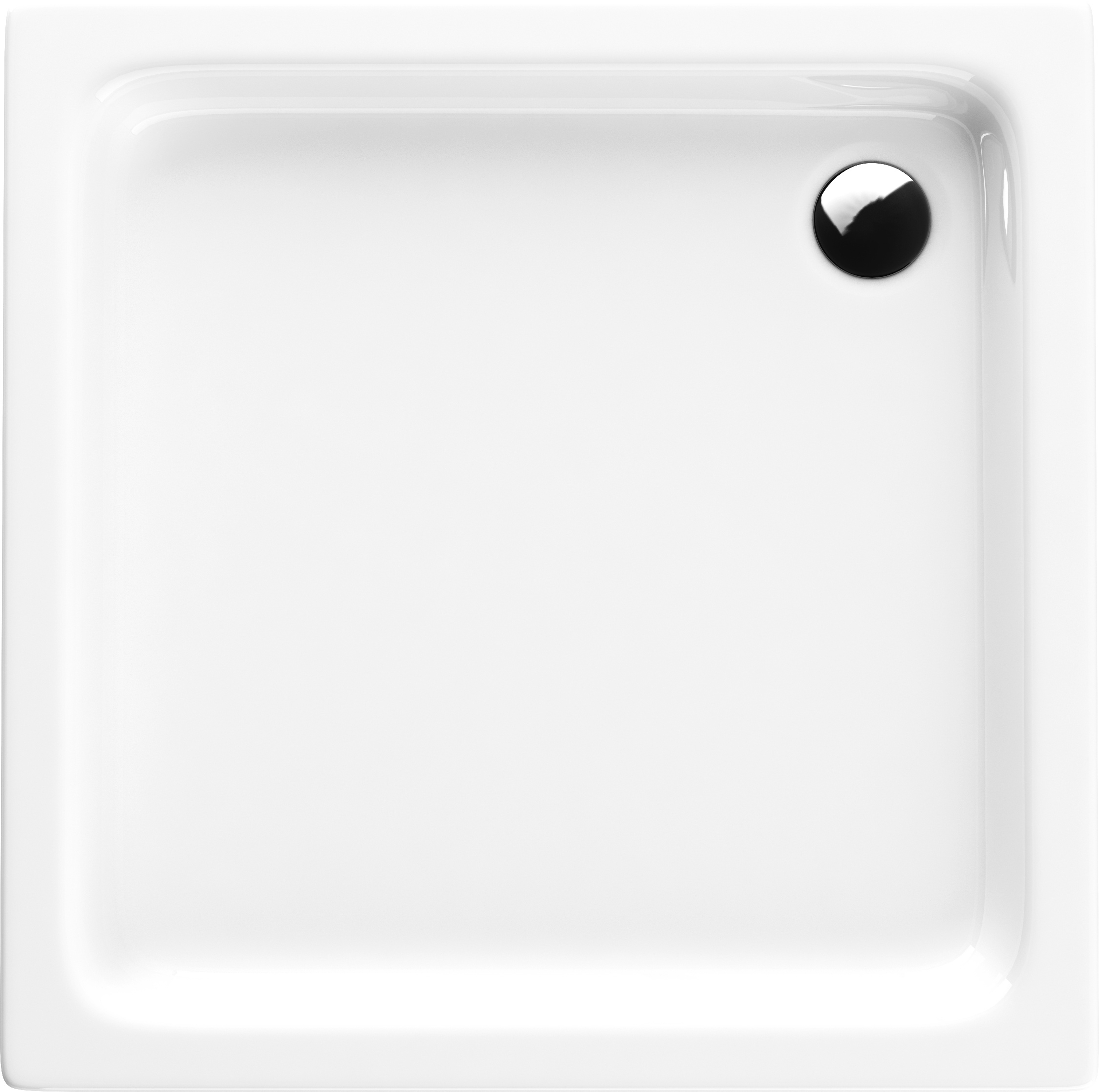 Schedpol Grando Plus plato de ducha cuadrado 80x80 cm blanco 3.0124