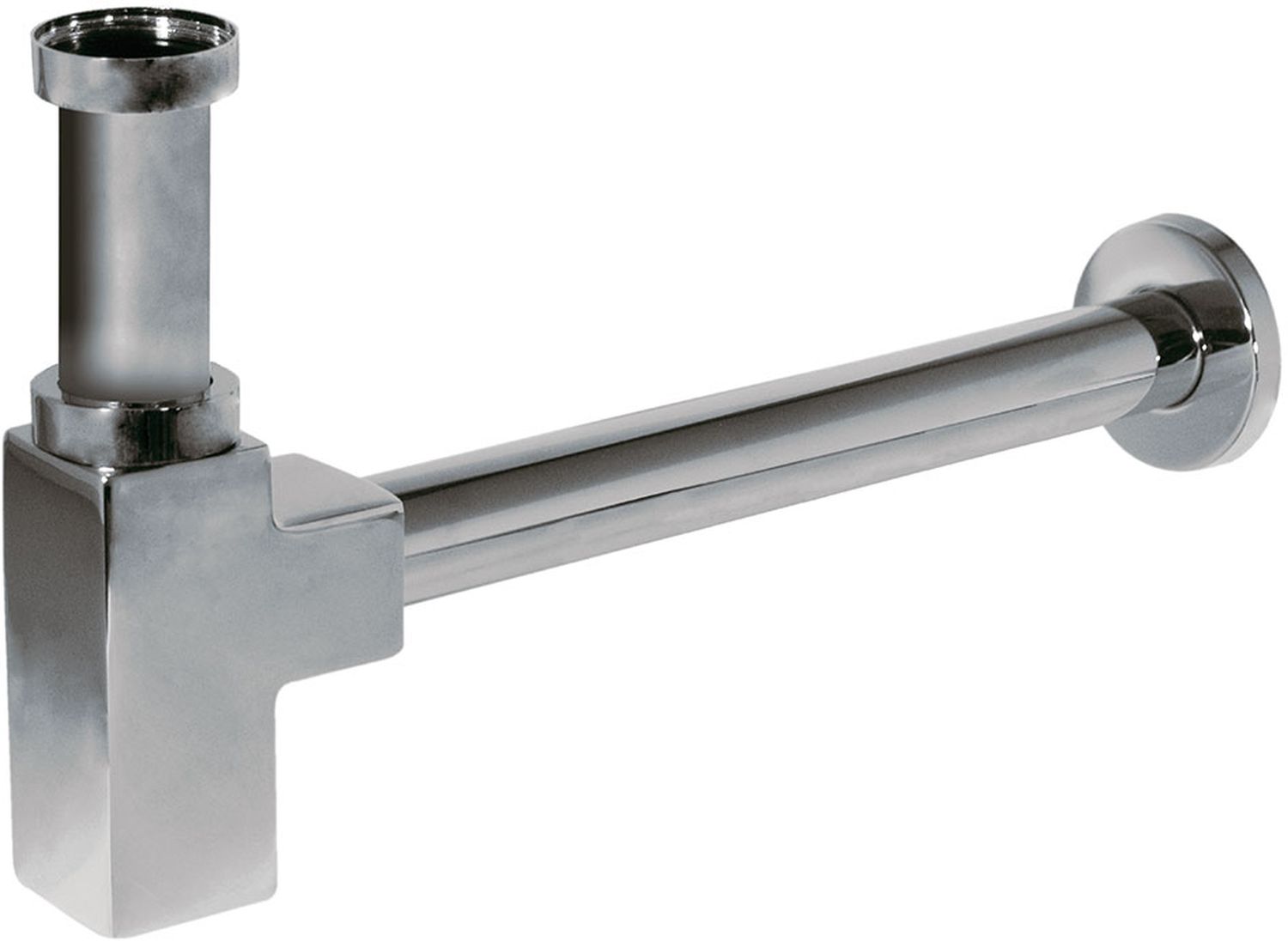 Tres Selection sifón de lavabo botella cromo 1.34.634.20