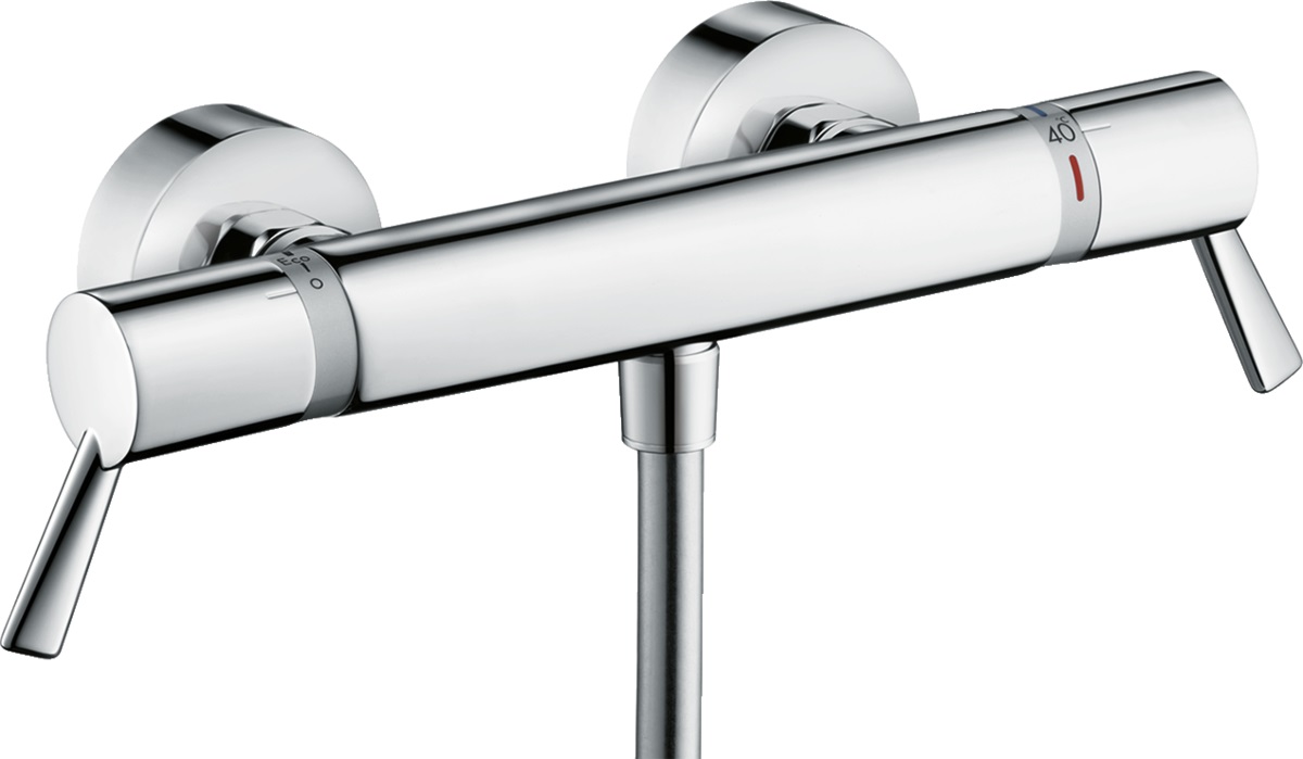 Hansgrohe Ecostat grifo para ducha a pared con termostato cromo 13117000