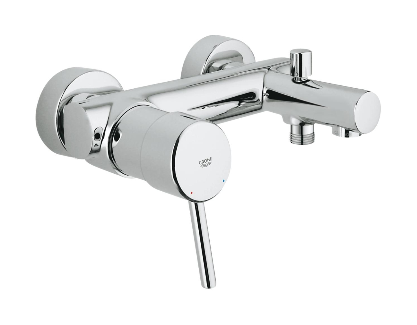 Grohe Concetto grifo de bañera y ducha a pared StarLight Chrome 32211001